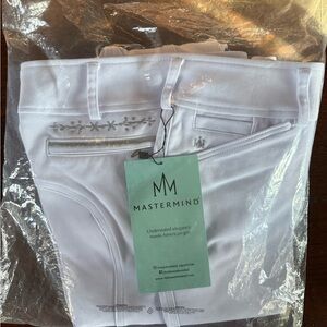 Mastermind White Women's Breeches size 28